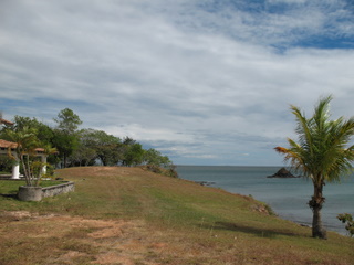 View of the sea at Boca Chica cliff house