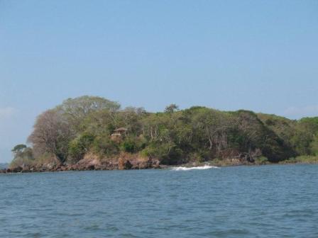 View from the sea at Boca Chica Panama